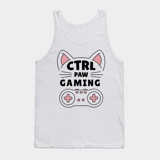 CTRL PAW GAMING Tank Top by XYDstore